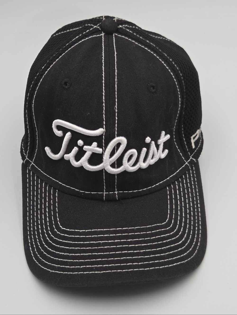 FJ Pro V1 FootJoy Golf Titleist baseball Cap Hat Black Small/Medium